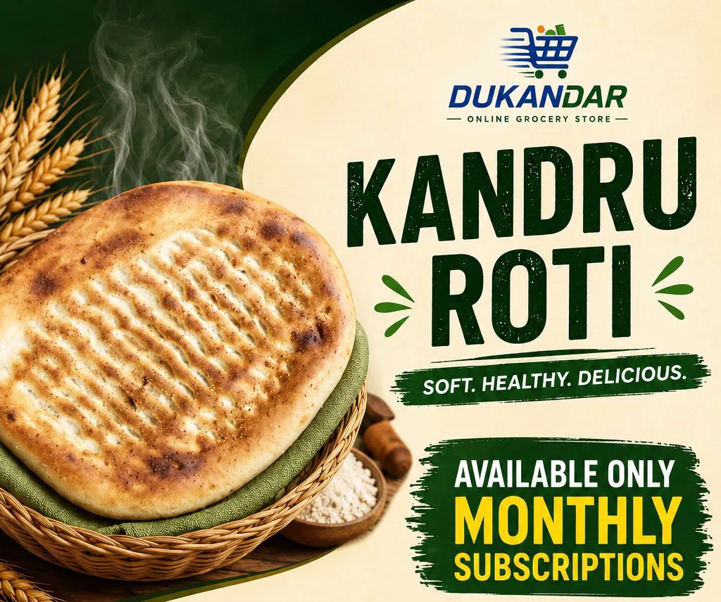 Kandru Roti (Bigger Than Normal Kandru's Roti)