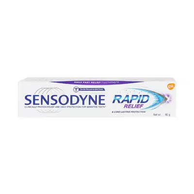 Sensodyne Rapid Relief Toothpaste, 80g