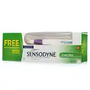 Sensodyne Fresh Mint Toothpaste, 150g + Free Brush – image 1