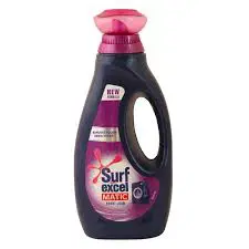 Surf Excel Matic Front Load Liquid Detergent, 1L Bottle Removes Tough Dried Stains