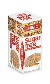 Unibic Sugar Free Multigrain Cookies, 75gm
