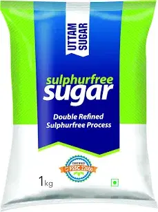 Uttam Sulphurless Sugar, Double Refined  