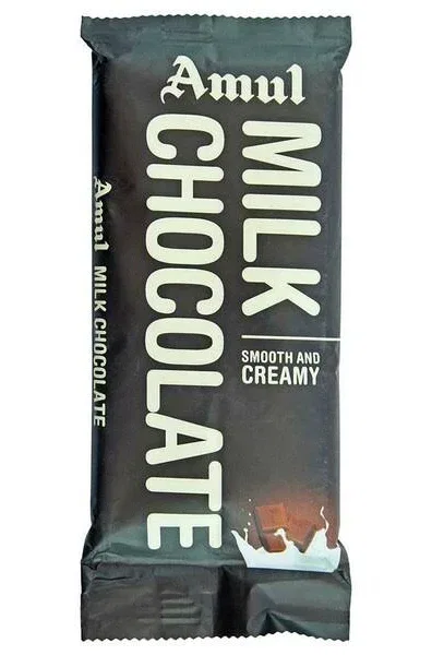 Amul Milk Chocolate, Smooth & Creamy, 35g