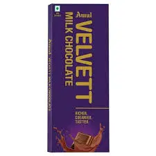 Amul Velvett Milk Chocolate Bar, Richer Creamier & Tastier, 150g Bar