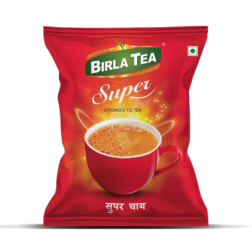 Birla Super Premium CTC Tea, Strong Kadak Chai with Refreshing Taste, Assam Black Tea, 250g