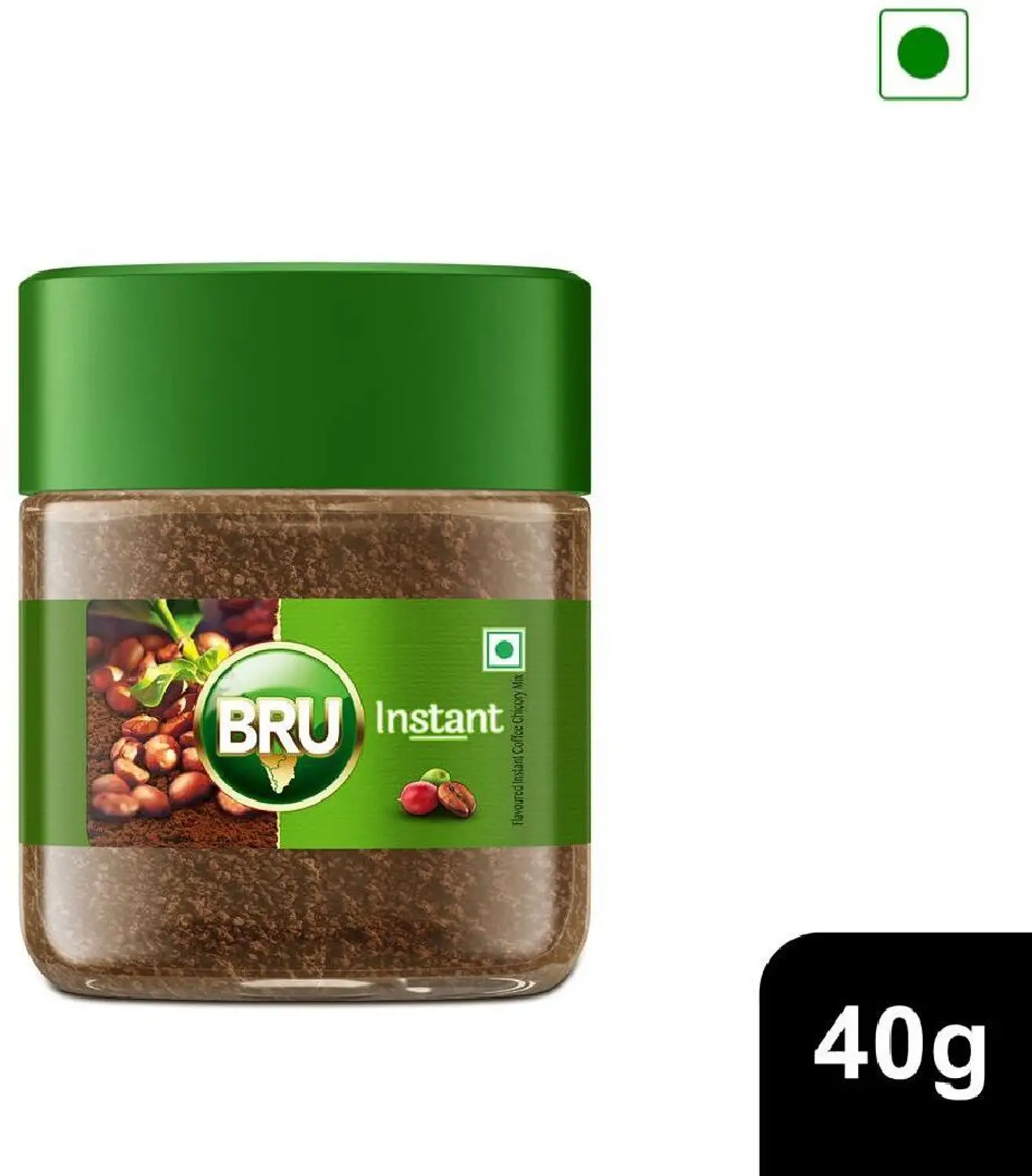Bru Instant Coffee, 40g Bottle