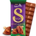 Cadbury Dairy Milk Silk Roast Almond Chocolate Bar, 52g