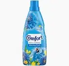 Comfort Morning Fresh Fabric Conditioner 210 ml Bottle, After Wash Liquid Fabric Softener