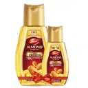 Dabur Almond Hair Oil, 95ml + Free 50ml, Provides Damage Protection, Non Sticky Formula. – image 1
