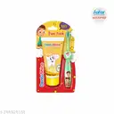Dento Shine Kids Gel Toothpaste with Free Toothbrush (Fun Pack) - Mango, IDA Accepted Ages 2+, 80g – image 1