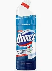 Domex Ocean Fresh, Disinfectant Toilet Cleaner Liquid, 475ml
