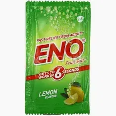 Eno Fruit Salt, Lemon Flavor, Fast Relief From Acidity, 5g
