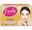 Fem Fairness Naturals Gold Skin Cream Bleach, 24K Gold Dust – image 1