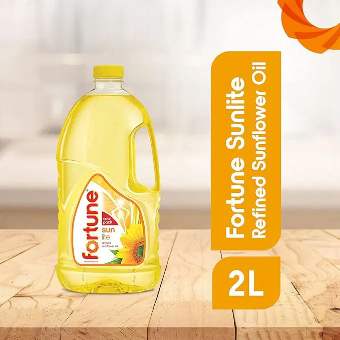 Fortune Sunflower Oil, 2 Ltr, Pet Bottle