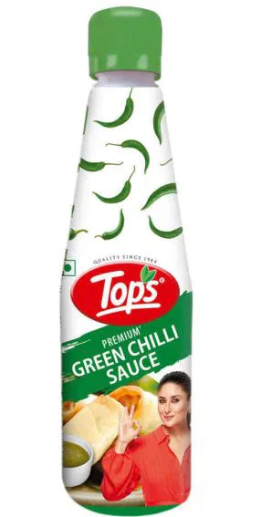 Tops Premium Green Chilli Sauce, 650g