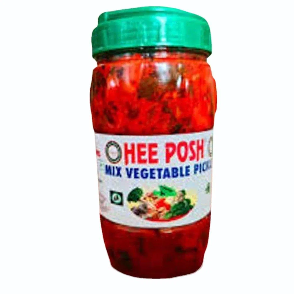 Hee Posh Kashmiri Mixed Vegetable Pickle, 1Kg