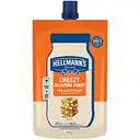 Hellmann's Cheezy Jalapeno Burst Veg Mayonnaise, 85 g – image 1