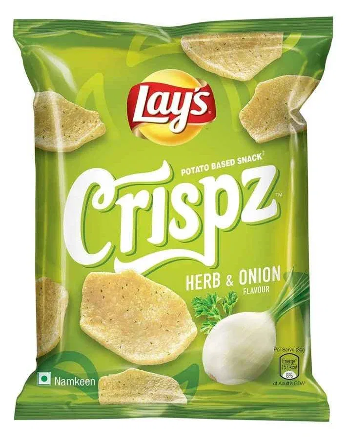 Lays Crispz Herb & Onion Flavour, 51g