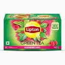 Lipton Green Tea, Raspberry Mint, 25 Tea Bags Inside – image 1
