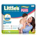 Little's Premium Baby Diaper S78, (Small) Pants, 4 to 8Kgs – image 1
