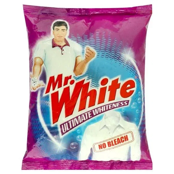 Mr White Detergent Powder, 1Kg