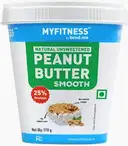 My Fitness Peanut Butter Smooth, Natural Unsweetened – image 1
