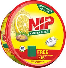 Nip Nature & Shakti Dishwash Round Tub,250g
