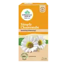 Organic India Green Tea Simply Chamomile Green Tea -25 Tea Bags, Soothing & Relaxing – image 1