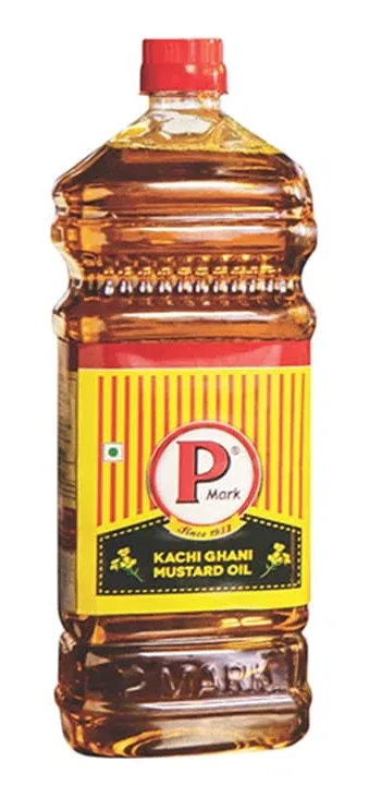 P Mark Kachi Ghani Mustard Oil