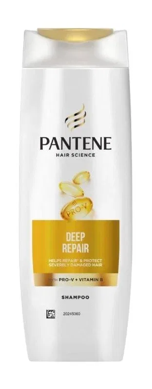 Pantene Hair Science Deep Repair Shampoo, with PRO-V + Vitamin C, 340ml