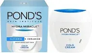POND's Hydra Miracle Glycerin + Ceramide, Moisturizing Cold Cream