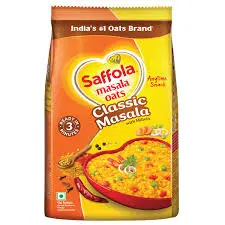 Saffola Masala Oats, Classic Masala with Millets, 500g