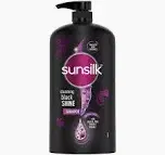 SUNSILK Radiant Black Shine Shampoo (650 ml)