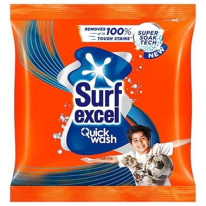 Surf Excel Quick Wash Detergent Powder, 500g