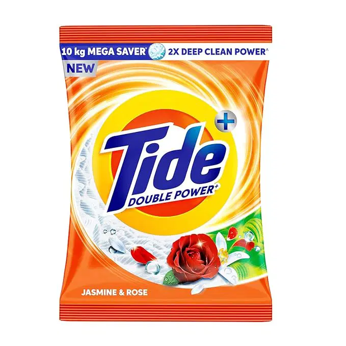 Tide Plus Detergent Powder, 10Kg, Jasmine & Rose, (7 Kg + 3Kg Free)