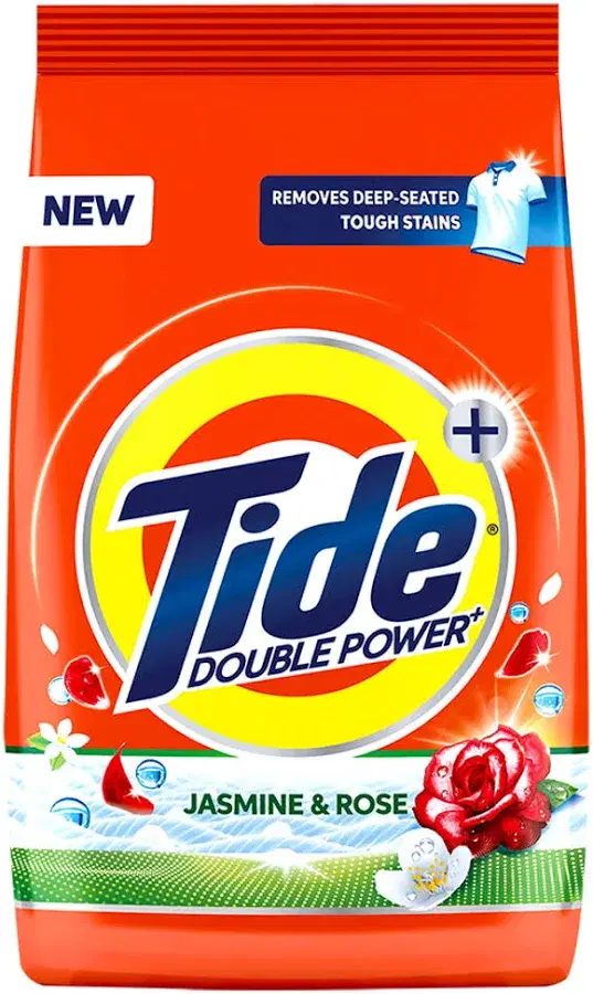 Tide Plus Detergent Powder Jasmine & Rose, 1Kg