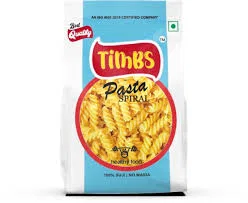 Timbs Pasta Spiral – 100% Suji, No Maida, Boils in 7 Minutes