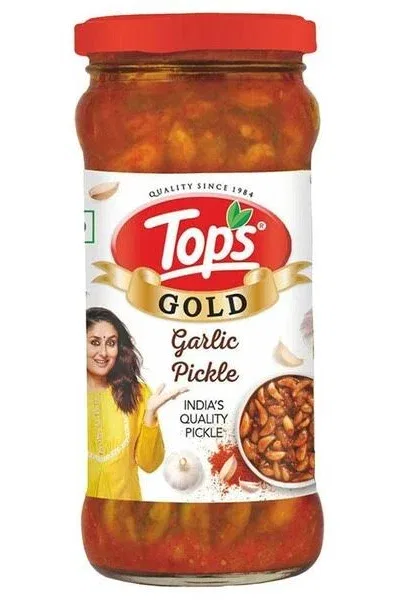 Tops Gold Garlic Pickle, 375g