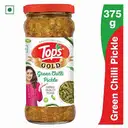 Tops Gold Green Chilli Pickle,  375g – image 1
