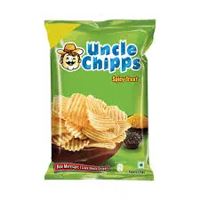 Uncle Chipps Spicy Treat Potato Chips, 53g