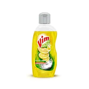 Vim Dishwash Liquid Gel, With Lemon Fragrance, Leaves No Residue, Grease Cleaner For All Utensils