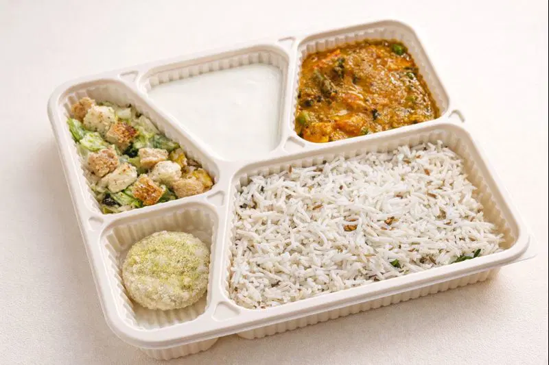 Full Tray Veg + Duo Combo Meal Non Veg 